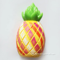 TPR Foam Pet Dog Cat Food Attractant Toy Pineapple Shape Chew Toy For Pets Who Dont Like Toys